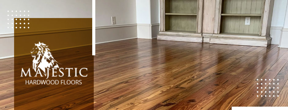 Hardwood floor installation