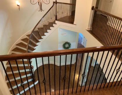 Oak Wooden Staircase for Lasting Beauty And Strength