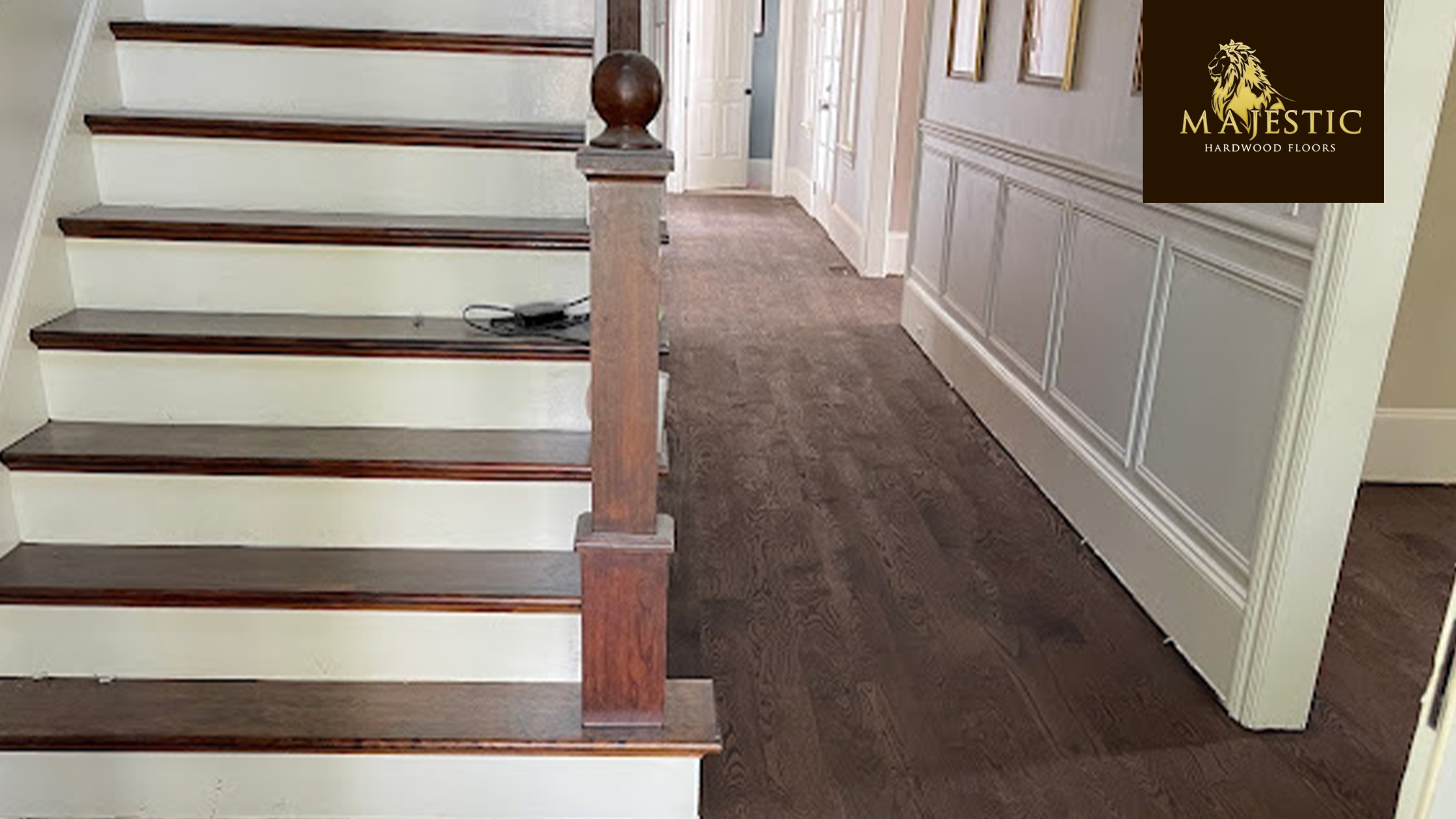 hardwood staircase installation