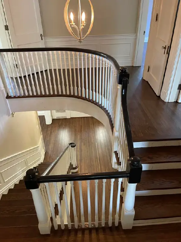 Hardwood Staircase Installation